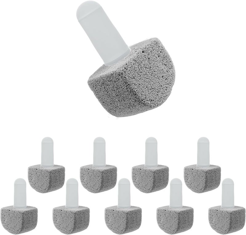 Yingmore 10 Packs Pumice Stone for Toilet Cleaning,Pumice Toilet Bowl Cleaning for Cleaning Toilet,Bathtubs,Kitchen Sink,Grill - Image 1